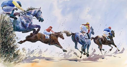 paint the horse race
